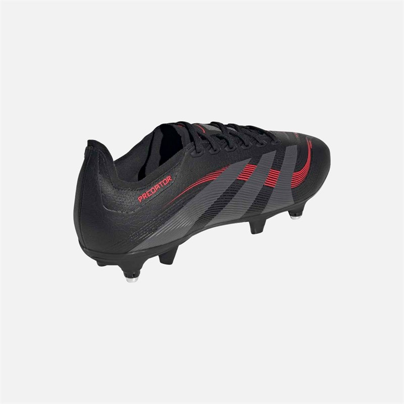 Mężczyźni buty piłkarskie predator league sg do gry na miękkim terenie Core Black/Grey Four/Lucid Red – zdjęcie  3