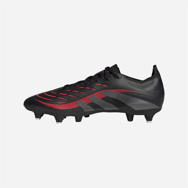 Mężczyźni buty piłkarskie predator league sg do gry na miękkim terenie Core Black/Grey Four/Lucid Red – zdjęcie  5
