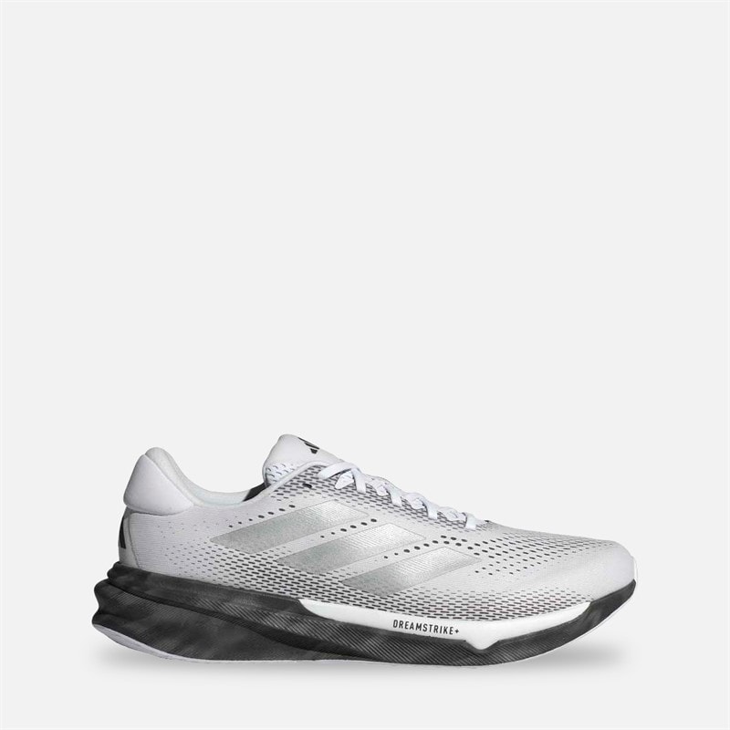 adidas Mężczyźni buty do biegania supernova stride 2 neutral - Footwear White/Silver Metallic/Core Czarny