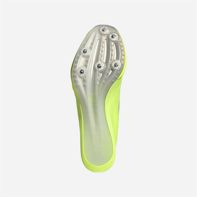 Adizero finese track sprint spikes Lucid Lemon/Core Zwart/Halo Silver - Afbeelding 2