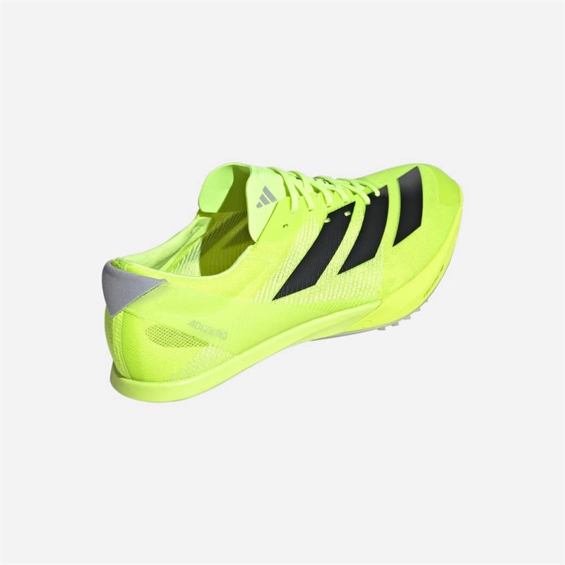 Adizero finese track sprint spikes Lucid Lemon/Core Zwart/Halo Silver - Afbeelding 3