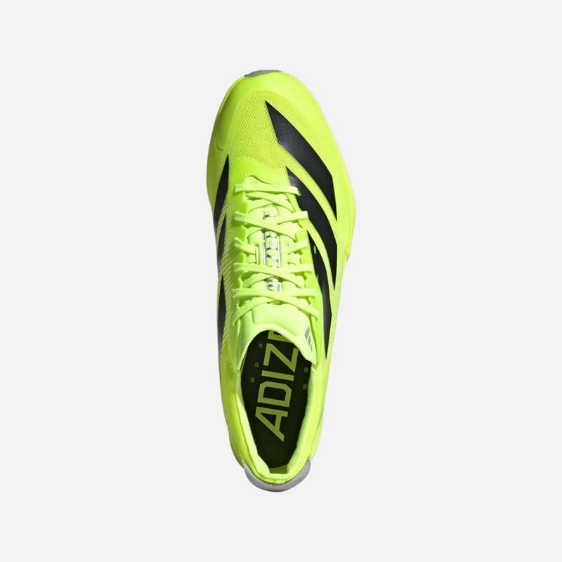 Adizero finese track sprint spikes Lucid Lemon/Core Zwart/Halo Silver - Afbeelding 4