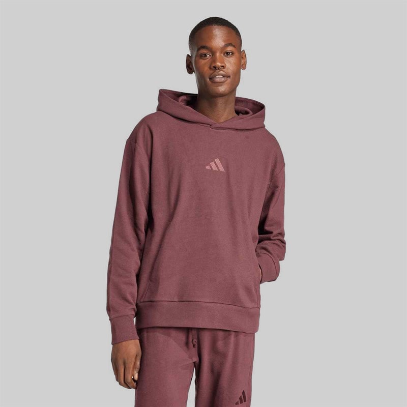 Mężczyźni bluza z kapturem all szn cloud jersey Aurora Ruby/Aurora Ruby – zdjęcie  1