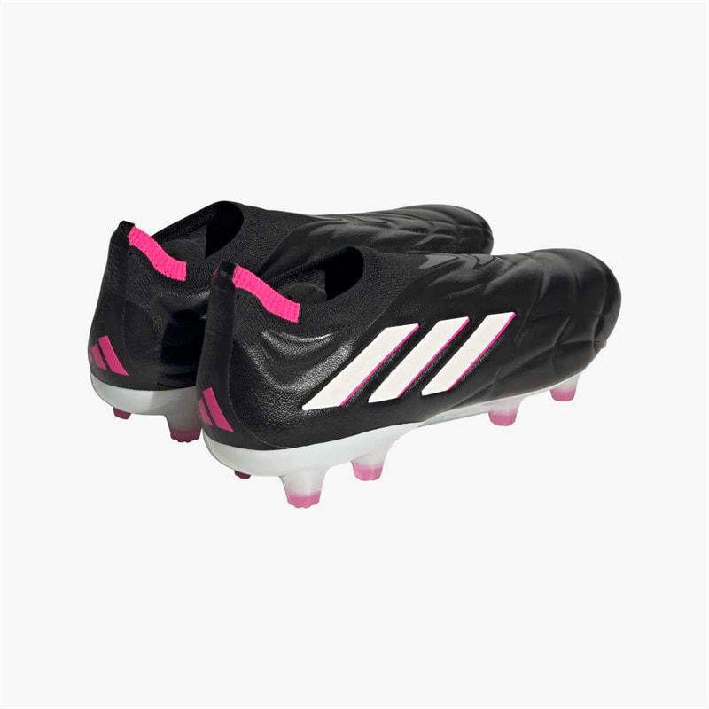 Chaussures de football Copa Pure+ laceless Own Your Football Pack FG terrain ferme hommes Noir/Zero Metalic/Team Shock Pink - Image 3