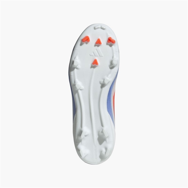 Junior - F50 League Advancement Pack FG/MG Fußballschuhe für Feste/Mehrere Böden Cloud White/Solar Red/Hellblau - Bild 2