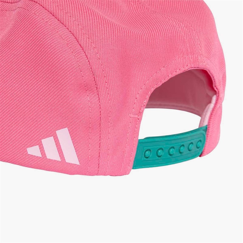 Meisjes pet met print Pink Fusion/Pure Teal/Clear Pink - Afbeelding 3