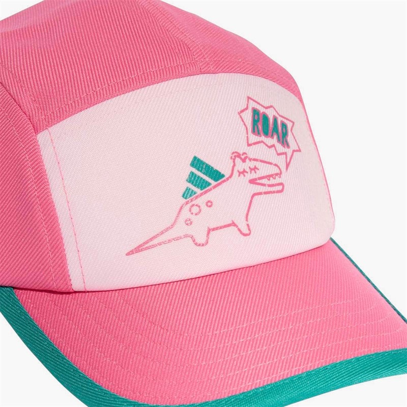 Meisjes pet met print Pink Fusion/Pure Teal/Clear Pink - Afbeelding 4
