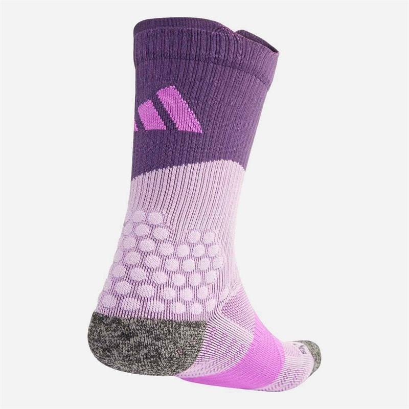 runxboost amortyzowane skarpetki do biegania za kostkę Powder Plum/Aurora Plum/Fioletowy Burst – zdjęcie  2