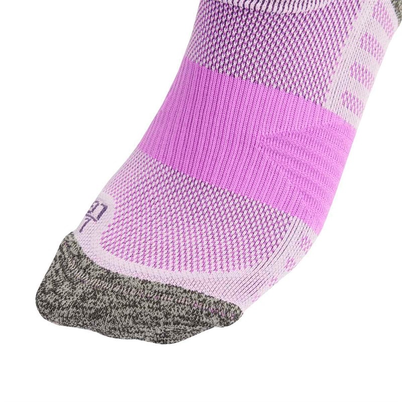 runxboost amortyzowane skarpetki do biegania za kostkę Powder Plum/Aurora Plum/Fioletowy Burst – zdjęcie  3