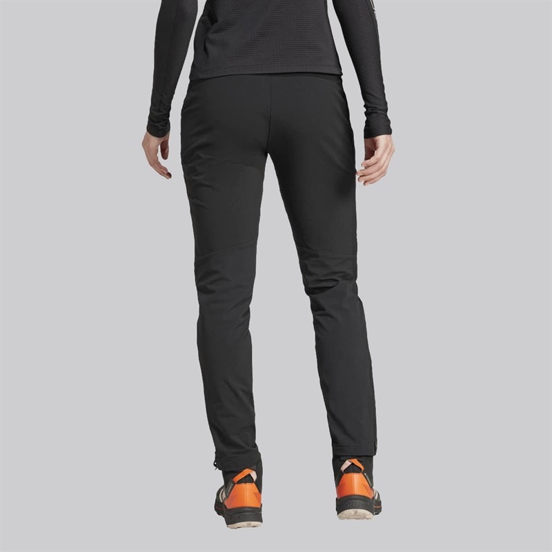 Damen - Terrex Techrock Gebürstete Softshell-Trainingshose Schwarz - Bild 2