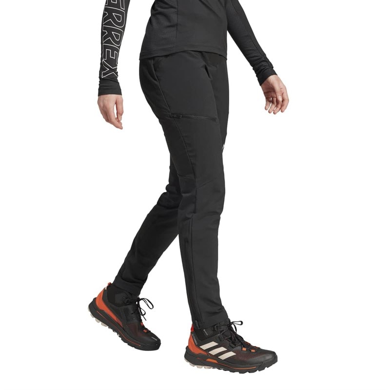 Damen - Terrex Techrock Gebürstete Softshell-Trainingshose Schwarz - Bild 3