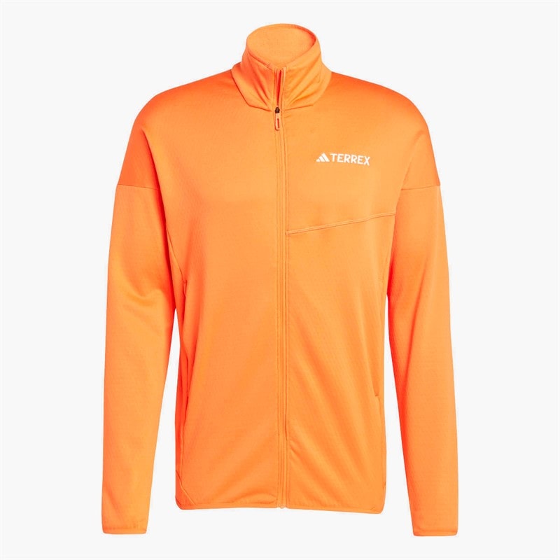 Veste polaire zippée intégrale Climawarm Terrex Xperior hommes Semi Impact Orange - Image 1