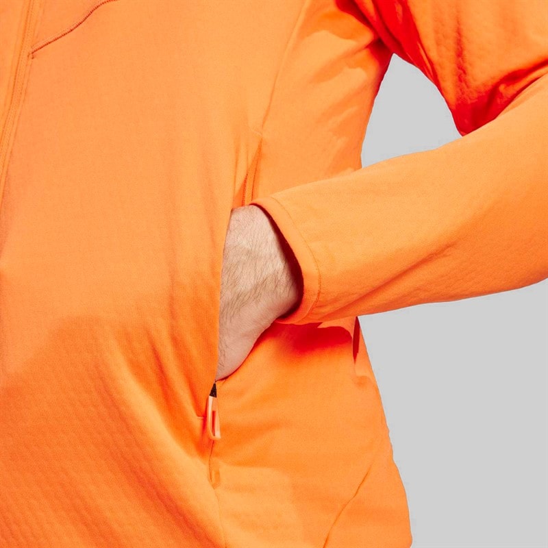 Veste polaire zippée intégrale Climawarm Terrex Xperior hommes Semi Impact Orange - Image 5