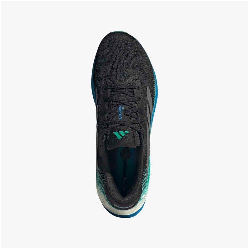 Herren - Supernova Rise 2 Neutrale Laufschuhe Core Schwarz/Iron Metallic/Glory Grün - Bild 4