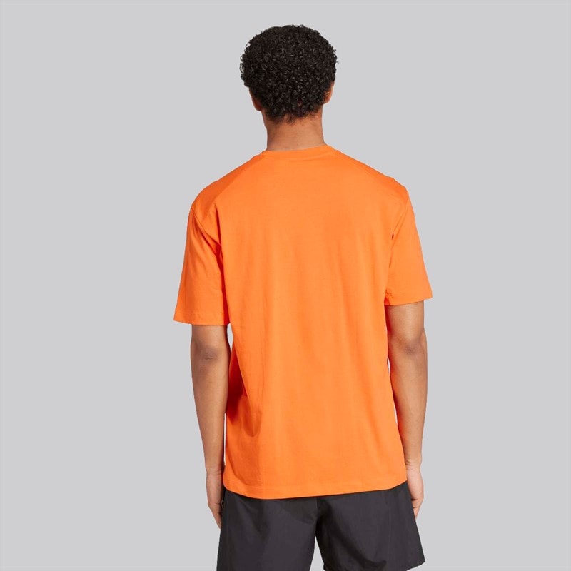 Mężczyźni t-shirt z klasycznym logo Terrex Semi Impact Orange – zdjęcie  2