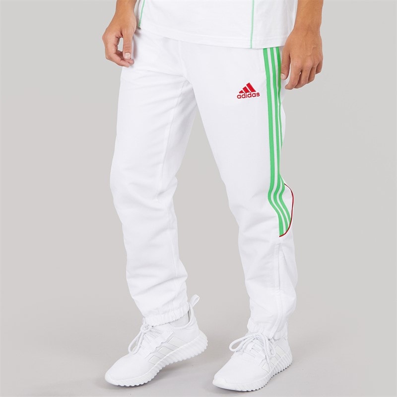 adidas Mężczyźni spodnie dresowe FAF Algeria - Biały – zdjęcie  1