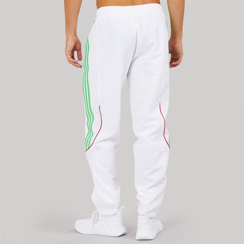 adidas Mężczyźni spodnie dresowe FAF Algeria - Biały – zdjęcie  3