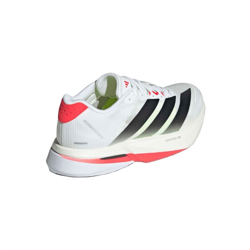Damen - Adizero Boston 13 Lightstrike Pro Neutrale Laufschuhe Cloud White/Core Schwarz/Lucid Red - Bild 3