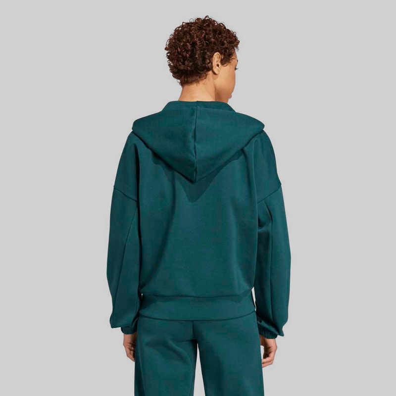Dames future icons small logo hoodie met ritssluiting Aurora Ivy - Afbeelding 3
