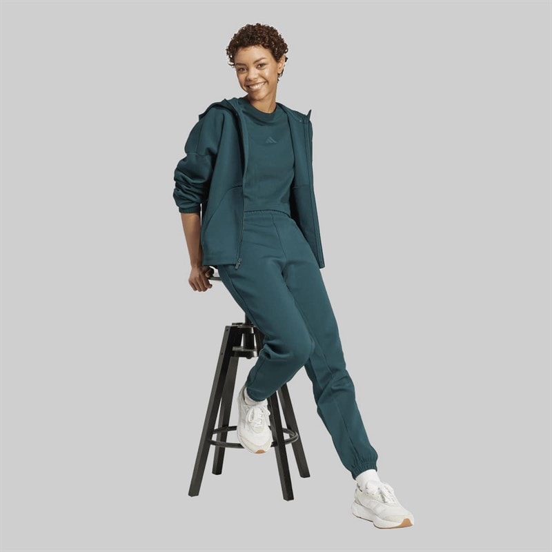 Dames future icons small logo hoodie met ritssluiting Aurora Ivy - Afbeelding 4