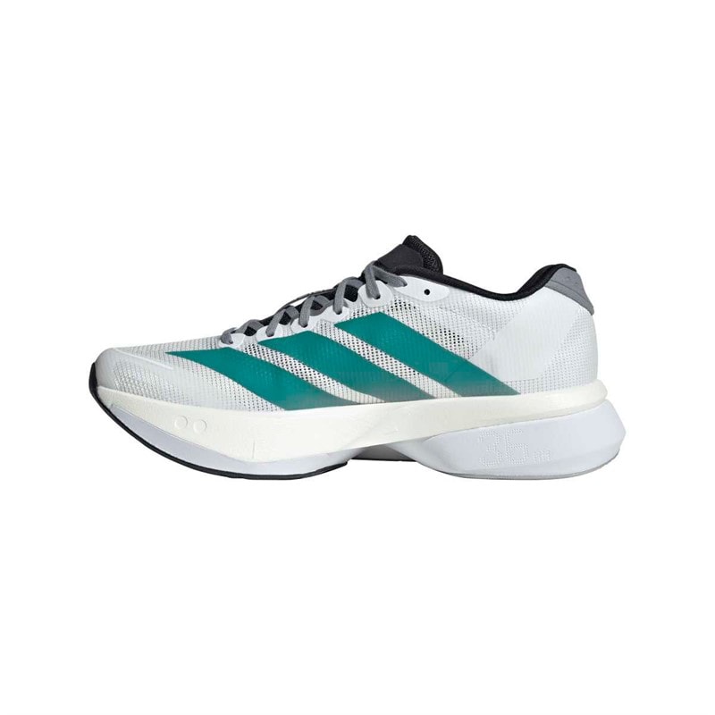 Chaussures de course neutres Adizero Boston 13 EQT Lightstrike Pro femmes Cloud White/Pure Teal/Gris - Image 5