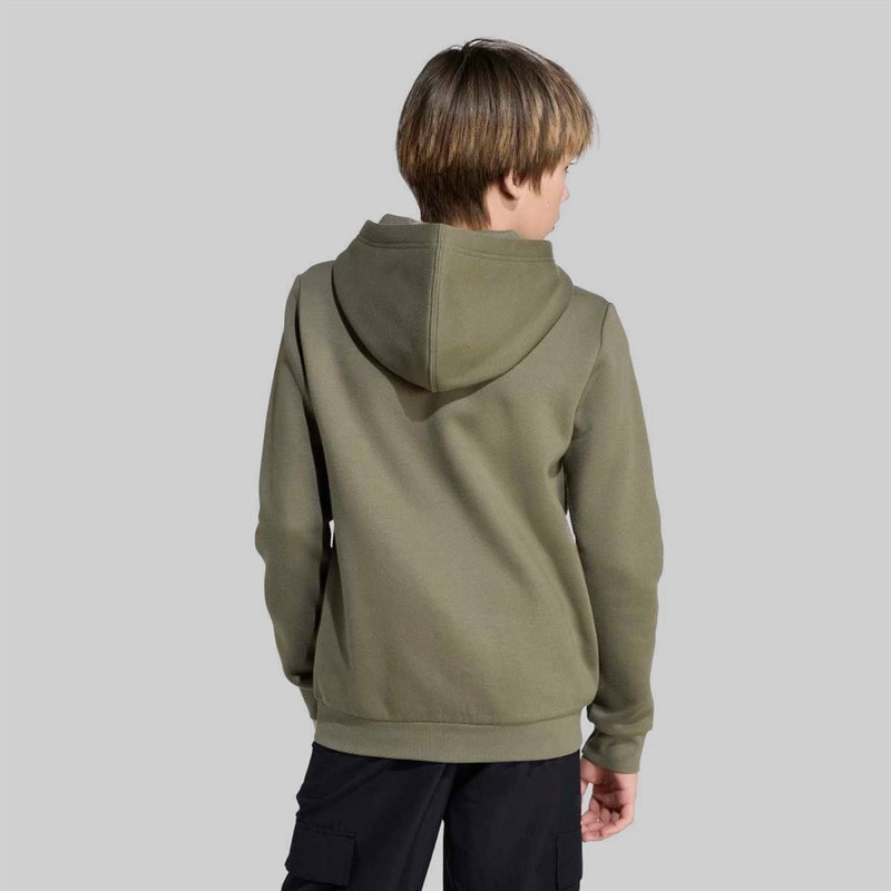 Junior Jongens camo graphic hoodie Olive Strata - Afbeelding 3