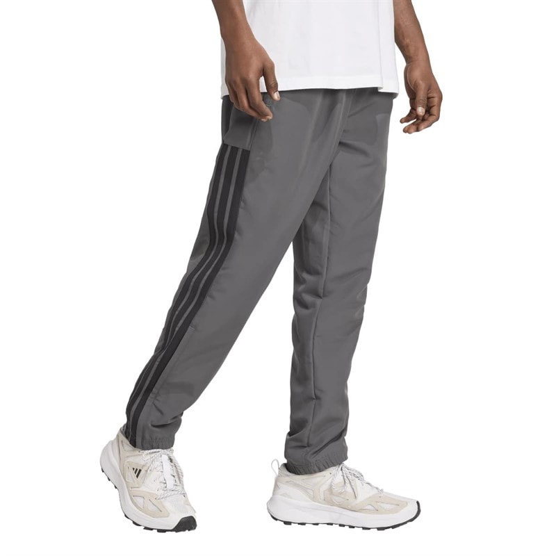 Heren samson trackpants Grijs Six/Zwart - Afbeelding 3