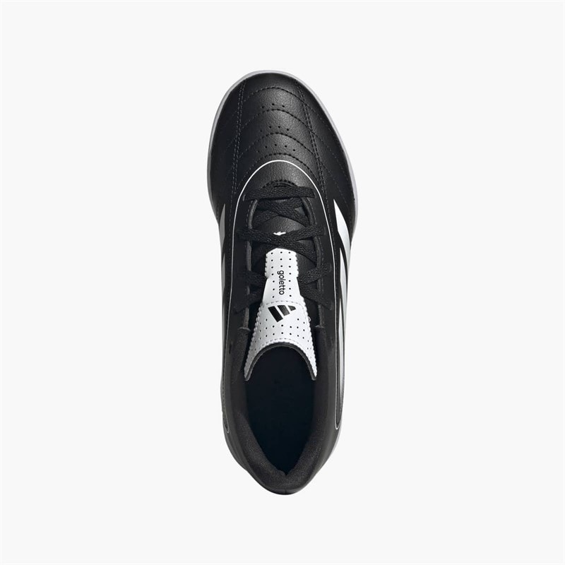 adidas Dziecięce buty piłkarskie Goletto IX IN do gry w hali - Core Czarny/Cloud White/Core Czarny – zdjęcie  4