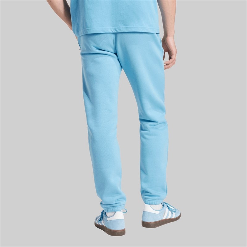 Heren trefoil essentials french terry joggers Lichtblauw - Afbeelding 2