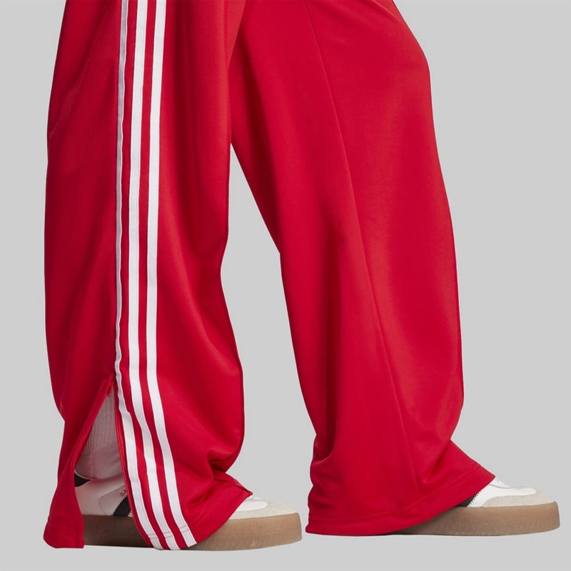 Damen - Adicolor Klassische Firebird Locker Sitzende Trainingshose Better Scarlet/Weiß - Bild 4