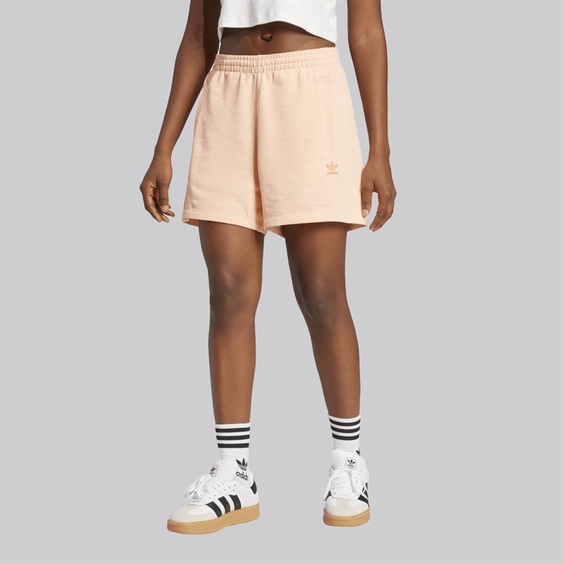 Dames trefoil essentials shorts Glow Pink - Afbeelding 1