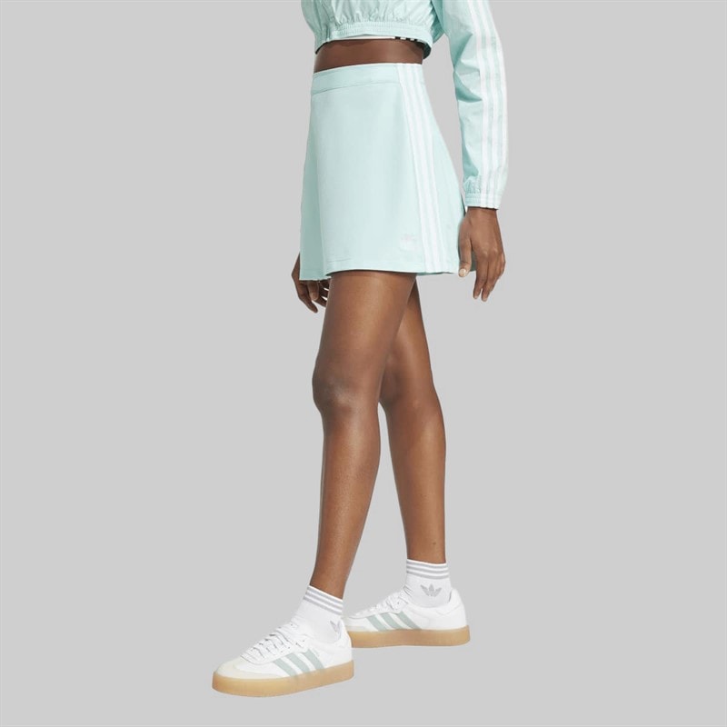 adidas Originals Mini-jupe Adicolor 3 bandes femmes - Semi Flash Aqua