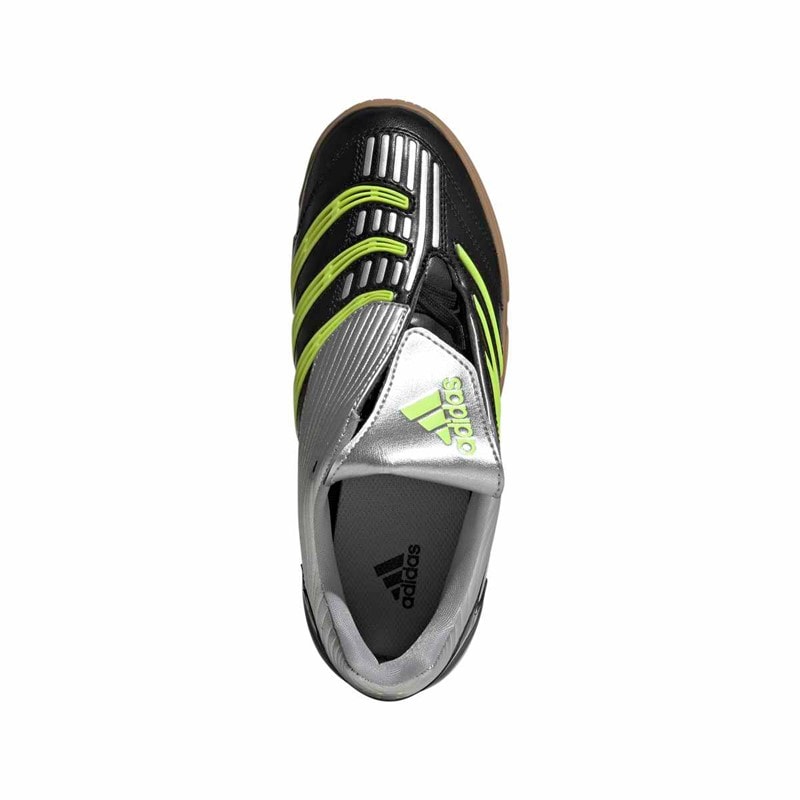 Junior predator sala trainers Core Black/Signal Green/Silver Metallic - Afbeelding 4