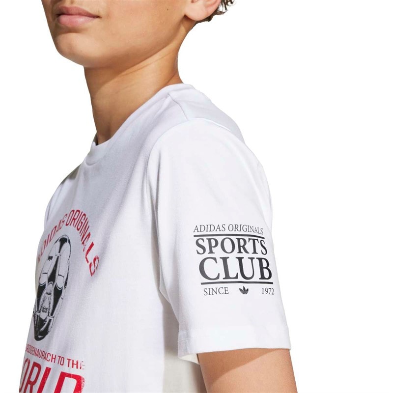 Junior Jongens t-shirt met opdruk Wit - Afbeelding 3