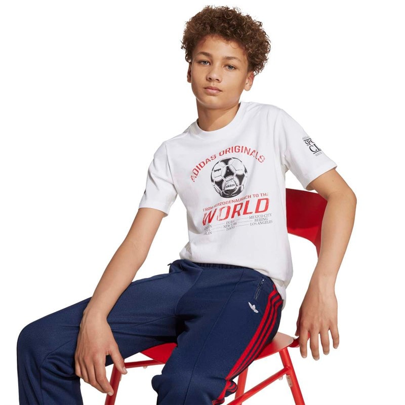 Junior Jongens t-shirt met opdruk Wit - Afbeelding 4
