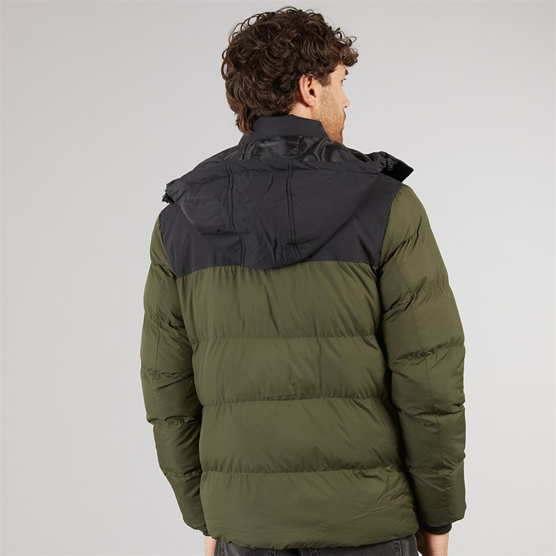 Herren - Lebron Kurze Jacke Olive Green - Bild 2
