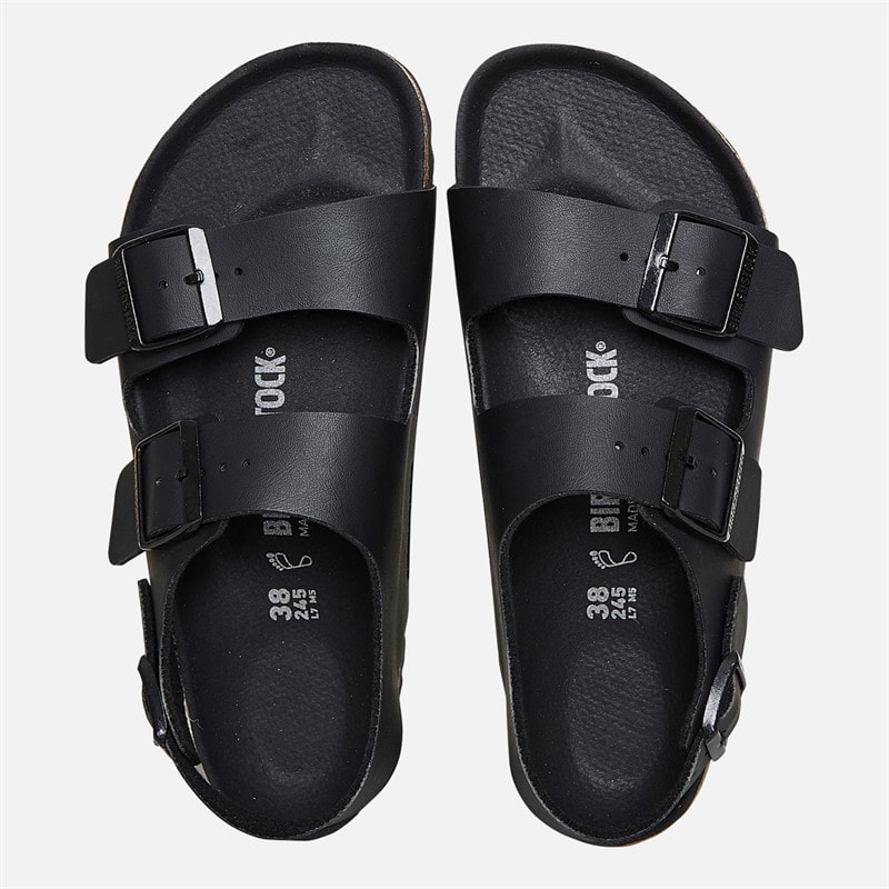Damen - Milano Knöchelriemen-Sandalen Triple Black - Bild 3