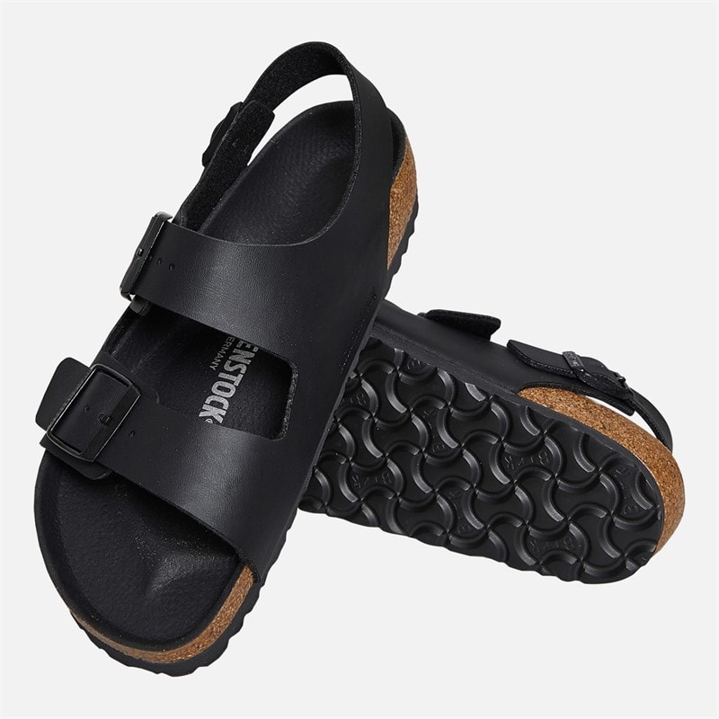Damen - Milano Knöchelriemen-Sandalen Triple Black - Bild 4