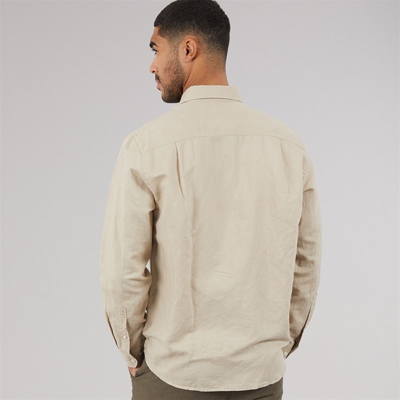 Mężczyźni koszula claus z długim rękawem Pure Cashmere – zdjęcie  2
