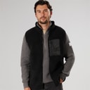 Heren vest van fleece Zwart