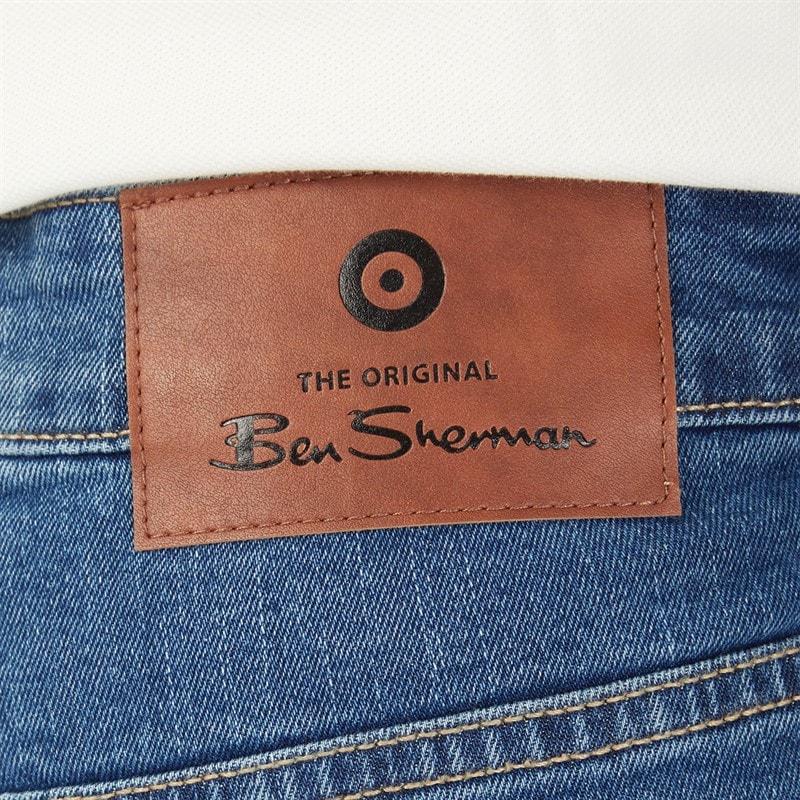Jean slim hommes Navy Overdye - Image 3