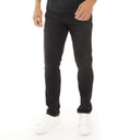 Herren - Slim Fit Jeans Washed Black