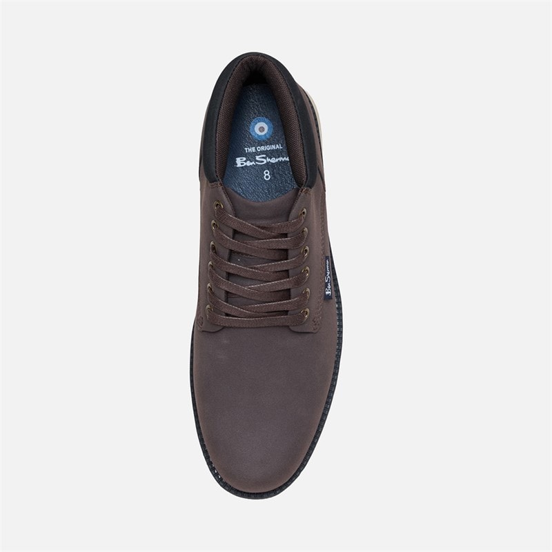 Heren carlton chukka boots Bruin/Zwart - Afbeelding 3