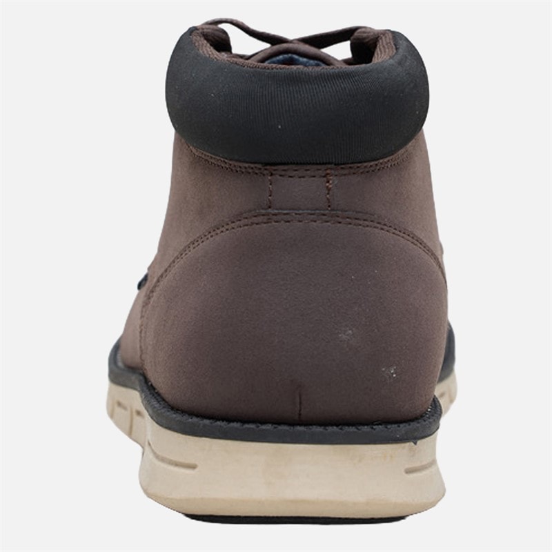 Heren carlton chukka boots Bruin/Zwart - Afbeelding 4