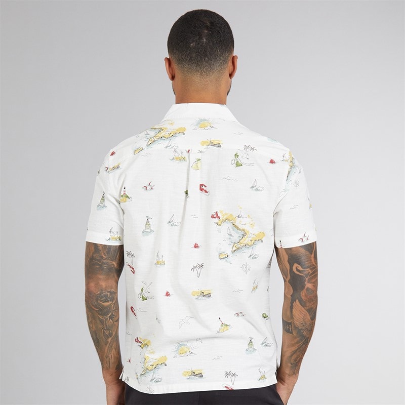 Chemise Brighton to Amalfi manches courtes hommes Snow White - Image 2