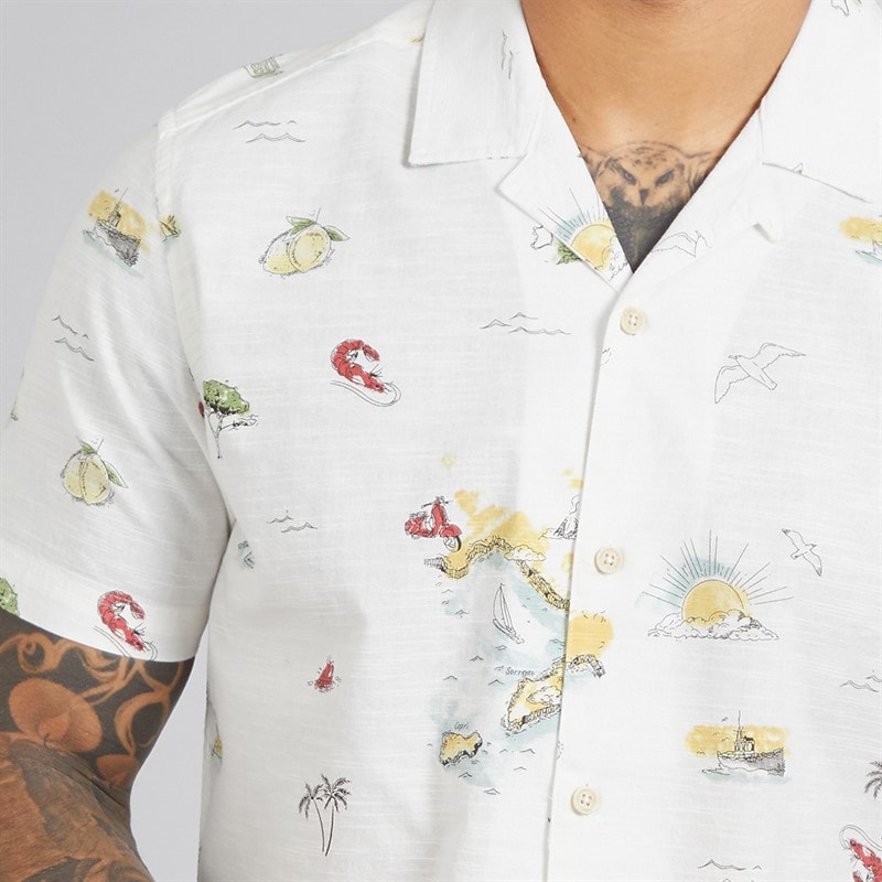Chemise Brighton to Amalfi manches courtes hommes Snow White - Image 3
