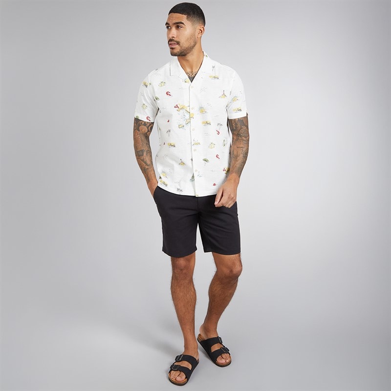 Chemise Brighton to Amalfi manches courtes hommes Snow White - Image 4