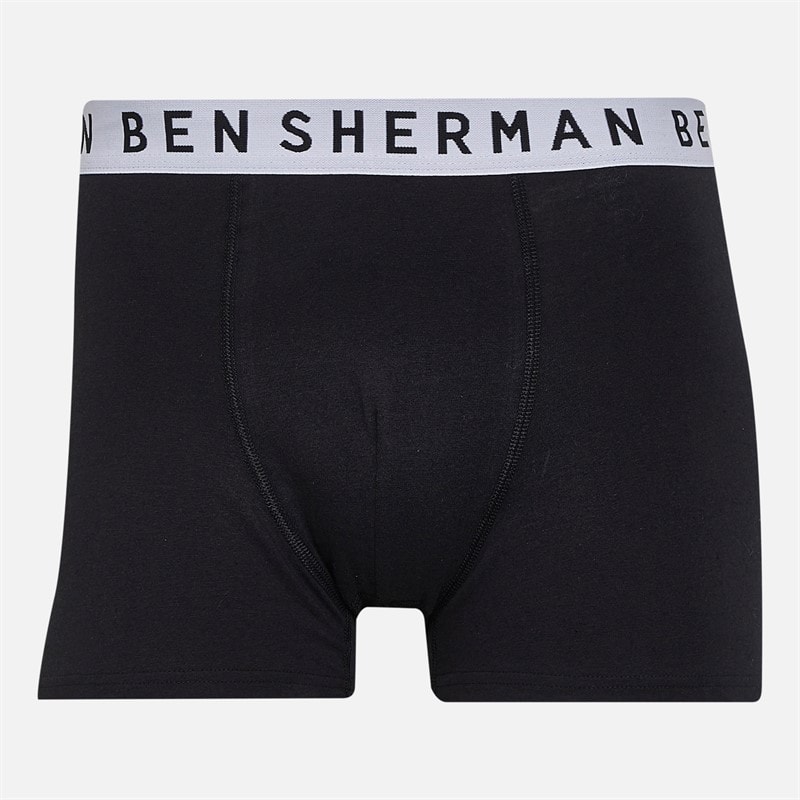 Heren zevenpack boxershorts Zwart/Wit - Afbeelding 3