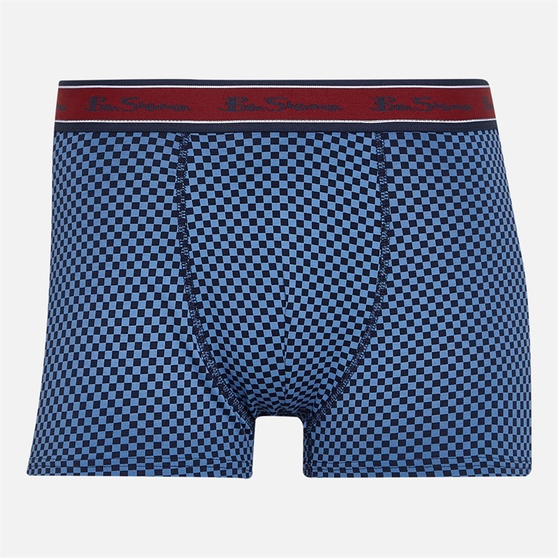 Mężczyźni trzypak bokserki Checker/Plain – zdjęcie  4