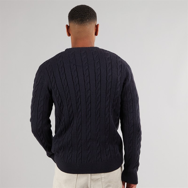 Pull col rond alliance hommes French Navy - Image 2
